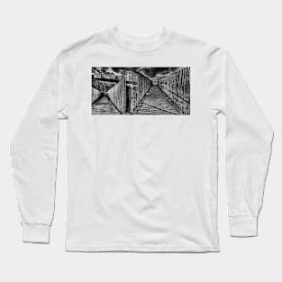 Footbridge Railings Long Sleeve T-Shirt